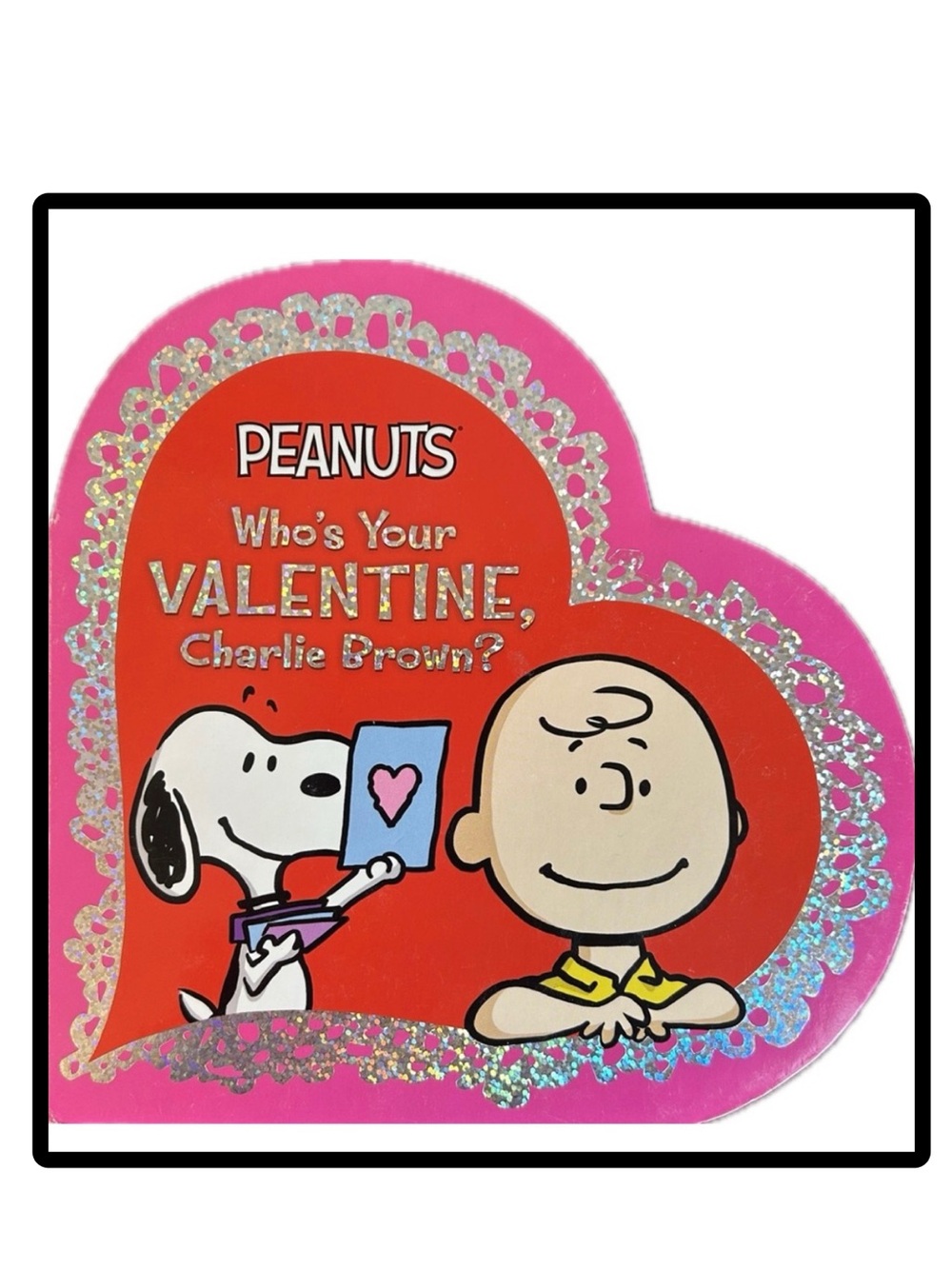 BUNDLE & SAVE 💘 Brand NEW Peanuts Who’s Your Valentine Charlie Brown? Board Book